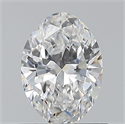 Diamante Natural 0.70 quilates, Ovalado , Color E, claridad VS1 y certificado GIA
