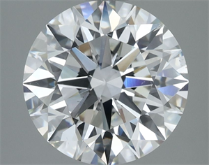 Picture of Natural Diamond 3.03 Carats, Round with Excellent Cut, G Color, SI1 Clarity and Certified by IGI