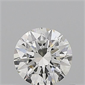 Natural Diamond 0.53 Carats, Round with Excellent Cut, I Color, VVS2 Clarity and Certified by GIA