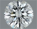 Diamante Natural 0.51 quilates, Redondo , Color H, claridad VVS2 y certificado IGI
