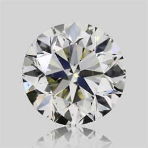 Picture of Natural Diamond 1.00 Carats, Round with Very Good Cut, K Color, VS2 Clarity and Certified by IGI