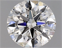 Diamante Natural 0.60 quilates, Redondo , Color F, claridad SI1 y certificado GIA