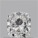 Natural Diamond 0.50 Carats, Cushion with  Cut, D Color, VS2 Clarity and Certified by GIA