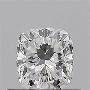 Picture of Natural Diamond 0.50 Carats, Cushion with  Cut, D Color, VS2 Clarity and Certified by GIA