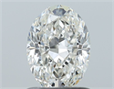 Natural Diamond 1.01 Carats, Oval with  Cut, I Color, VVS1 Clarity and Certified by GIA