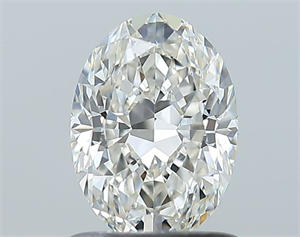 Foto Diamante Natural 1.01 quilates, Ovalado , Color I, claridad VVS1 y certificado GIA de