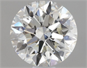 Natural Diamond 0.80 Carats, Round with Excellent Cut, J Color, SI1 Clarity and Certified by GIA