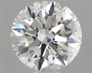 Picture of Natural Diamond 0.80 Carats, Round with Excellent Cut, J Color, SI1 Clarity and Certified by GIA