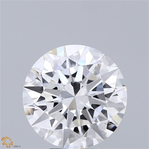 Picture of Lab Grown Diamond 6.03 Carats, Round with Excellent Cut, F Color, VVS2 Clarity and Certified by IGI