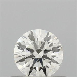 Picture of Natural Diamond 0.40 Carats, Round with Excellent Cut, J Color, SI1 Clarity and Certified by IGI