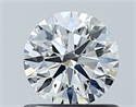 Diamante Natural 0.71 quilates, Redondo , Color G, claridad IF y certificado GIA
