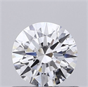 Diamante Natural 0.55 quilates, Redondo , Color E, claridad VS2 y certificado GIA