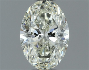 Picture of Natural Diamond 0.51 Carats, Oval with  Cut, J Color, VVS1 Clarity and Certified by IGI
