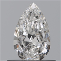 Diamante Natural 0.34 quilates, De pera , Color D, claridad VS2 y certificado GIA