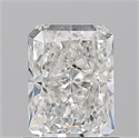Natural Diamond 1.01 Carats, Radiant with  Cut, G Color, VS1 Clarity and Certified by GIA