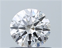 Diamante Natural 0.51 quilates, Redondo , Color D, claridad IF y certificado GIA