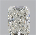 Natural Diamond 0.80 Carats, Radiant with  Cut, K Color, VVS1 Clarity and Certified by GIA