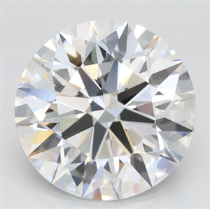 Picture of Lab Grown Diamond 4.67 Carats, Round with Excellent Cut, D Color, FL Clarity and Certified by GIA