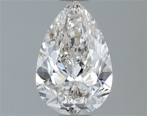 Picture of Natural Diamond 1.00 Carats, Pear with  Cut, H Color, VVS1 Clarity and Certified by IGI