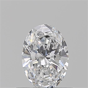 Picture of Natural Diamond 0.50 Carats, Oval with  Cut, D Color, VS2 Clarity and Certified by GIA