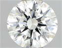 Natural Diamond 0.46 Carats, Round with Excellent Cut, I Color, SI1 Clarity and Certified by GIA