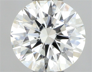 Picture of Natural Diamond 0.46 Carats, Round with Excellent Cut, I Color, SI1 Clarity and Certified by GIA