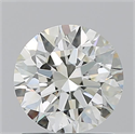 Natural Diamond 1.32 Carats, Round with Excellent Cut, K Color, SI1 Clarity and Certified by GIA
