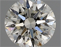 Diamante Natural 0.45 quilates, Redondo , Color I, claridad VS2 y certificado GIA