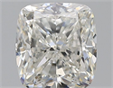 Natural Diamond 1.52 Carats, Cushion with  Cut, H Color, VS2 Clarity and Certified by GIA