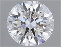 Lab Grown Diamond 1.10 Carats, Round with Ideal Cut, D Color, VS1 Clarity and Certified by IGI