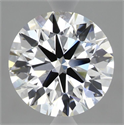 Lab Grown Diamond 2.78 Carats, Round with Ideal Cut, E Color, VS2 Clarity and Certified by IGI