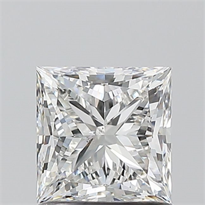 Foto Diamante Natural 1.20 quilates, Princesa , Color G, claridad SI1 y certificado GIA de