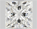 Diamante Natural 0.52 quilates, Princesa , Color H, claridad VS2 y certificado GIA