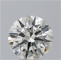 Natural Diamond 5.01 Carats, Round with Excellent Cut, K Color, SI1 Clarity and Certified by GIA