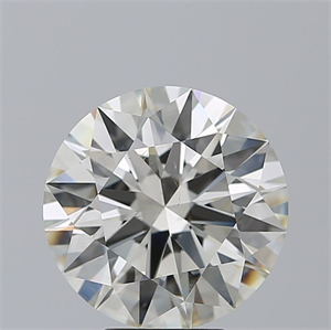 Picture of Natural Diamond 5.01 Carats, Round with Excellent Cut, K Color, SI1 Clarity and Certified by GIA