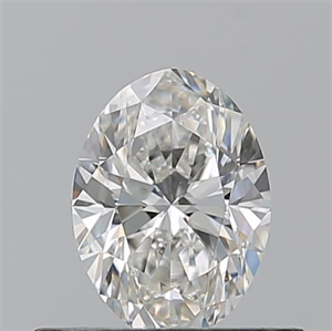Picture of Natural Diamond 0.50 Carats, Oval with  Cut, H Color, VS1 Clarity and Certified by GIA