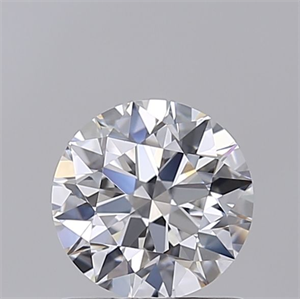 Picture of Lab Grown Diamond 1.02 Carats, Round with Ideal Cut, D Color, VVS2 Clarity and Certified by IGI