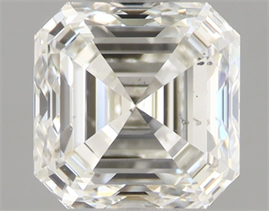 Picture of Natural Diamond 1.00 Carats, Asscher with  Cut, I Color, VS2 Clarity and Certified by IGI