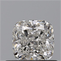 Natural Diamond 0.60 Carats, Cushion with  Cut, H Color, VVS1 Clarity and Certified by GIA