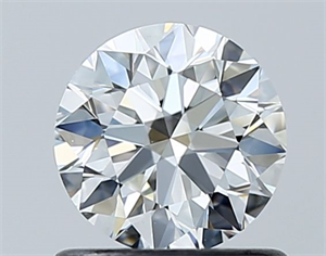 Foto Diamante Natural 0.75 quilates, Redondo , Color G, claridad VVS2 y certificado GIA de