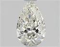 Diamante Natural 0.52 quilates, De pera , Color H, claridad VVS2 y certificado GIA