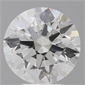 Lab Grown Diamond 5.10 Carats, Round with Ideal Cut, E Color, VVS2 Clarity and Certified by IGI