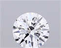 Lab Grown Diamond 1.01 Carats, Round with Ideal Cut, D Color, VVS1 Clarity and Certified by IGI