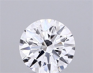 Picture of Lab Grown Diamond 1.01 Carats, Round with Ideal Cut, D Color, VVS1 Clarity and Certified by IGI