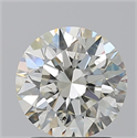 Diamante Natural 2.01 quilates, Redondo , Color L, claridad SI2 y certificado GIA
