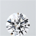 Lab Grown Diamond 1.53 Carats, Round with Ideal Cut, F Color, VVS2 Clarity and Certified by IGI