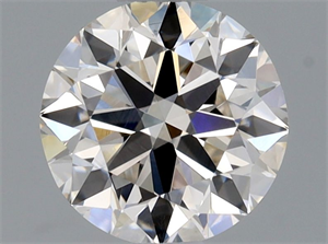 Picture of Natural Diamond 0.75 Carats, Round with Excellent Cut, I Color, VVS2 Clarity and Certified by GIA