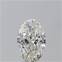 Diamante Natural 2.01 quilates, Ovalado , Color H, claridad SI2 y certificado GIA