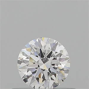 Picture of Natural Diamond 0.40 Carats, Round with Excellent Cut, D Color, VS1 Clarity and Certified by GIA