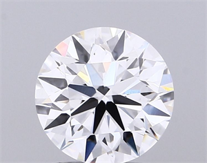 Picture of Lab Grown Diamond 2.01 Carats, Round with Ideal Cut, D Color, VVS2 Clarity and Certified by IGI